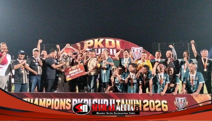 Kalahkan PKDI Lamongan 1-0, PKDI Mojokerto Juara PKDI Cup II