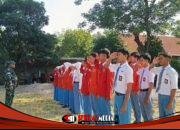 Babinsa Gondang Latih PBB dan Wawasan Kebangsaan, Siswa SMAN 1 Gondang Digembleng Disiplin