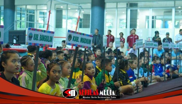 Dari Kejurprov, Pemkab Kediri Bidik Atlet Senam Masa Depan