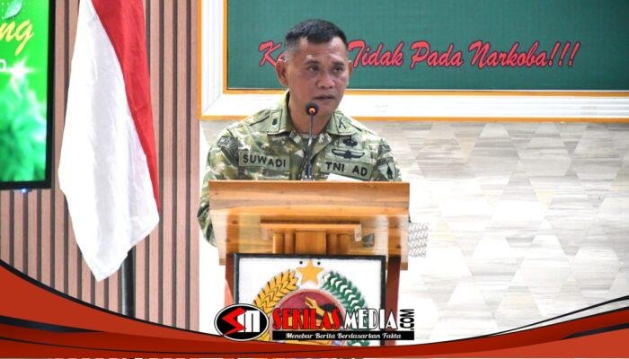 Kodim 0815/Mojokerto Perkuat P4GN, Personel dan Keluarga Dibekali Edukasi Bahaya Narkoba