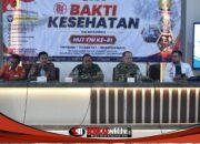 Kodim 0815/Mojokerto Bersama Denkesyah Bekali Siswa SMKN 1 Mojoanyar Pengetahuan BHD