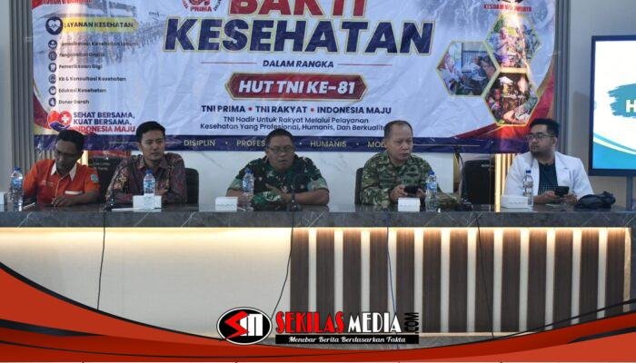 Kodim 0815/Mojokerto Bersama Denkesyah Bekali Siswa SMKN 1 Mojoanyar Pengetahuan BHD