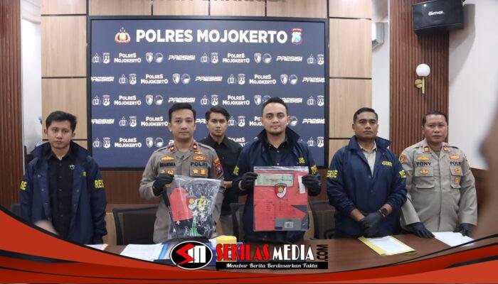 Dua Pria Diamankan Polres Mojokerto Terkait Aksi Kekerasan di Gondang
