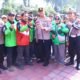 Polres Gresik Perkuat Kemitraan dengan Ojol dan Relawan Ambulans di Hari Lalu Lintas ke-71