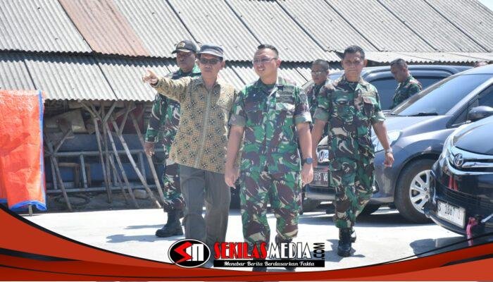 Dandim 0815 Tinjau Kompi Produksi Wonoploso, Pertanian hingga Peternakan Dikembangkan Terpadu