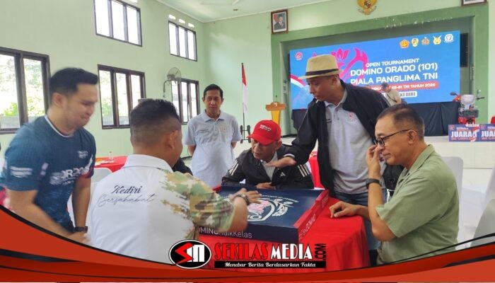 64 Tim Adu Strategi di Turnamen Domino Piala Panglima TNI, Tim Carank Taklukkan Delta Polaman Tiga 2-0 di Partai Puncak