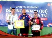 PWI Labuhanbatu Raih Juara 3 Domino Piala Panglima TNI, Dandim 0209/LB Letkol Kav Hanung Kaptiaji Apresiasi dan Dukung Atlet Lokal