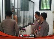Wakapolres Gresik Cek Rutan Sat Tahti, Pastikan Keamanan dan Kondisi Tahanan