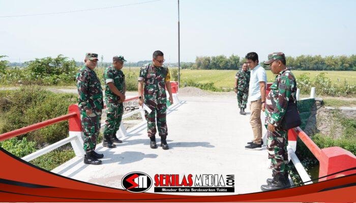 Tim Dalwas Itjenad Cek Kondisi Enam Jembatan Merah Putih di Mojokerto
