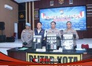 Polres Blitar Kota Ungkap Lima Kasus Narkoba, 85,75 Gram Sabu dan 1.686 Pil Dobel L Disita