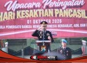 Kapolres Gresik Pimpin Upacara Hari Kesaktian Pancasila, Teguhkan Persatuan dan Integritas