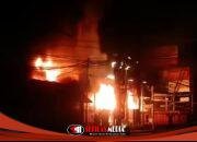 Kebakaran Toko Ogan Malang, Penjaga Malam Terjebak di Dalam Ruko hingga Alami Luka Bakar