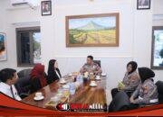 Kapolres Kediri Kota dan OJK Perkuat Sinergi, Bahas Pinjol hingga Bahaya Judi Online
