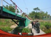 Tim Itdam V/Brawijaya Periksa Jembatan Beton Garuda di Jabontegal