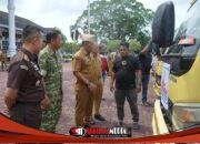 Pastikan Kelancaran Pilkades Serentak, Bupati Asahan Lepas Distribusi Logistik ke 43 Desa