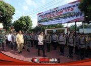 Pastikan Keamanan Pilkades Serentak, Kapolres Asahan Pimpin Apel Pengecekan Kesiapan 457 Personel