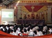 Polres Blitar Sosialisasikan Penerimaan SMA Kemala Taruna Bhayangkara di SMPN 1 Talun