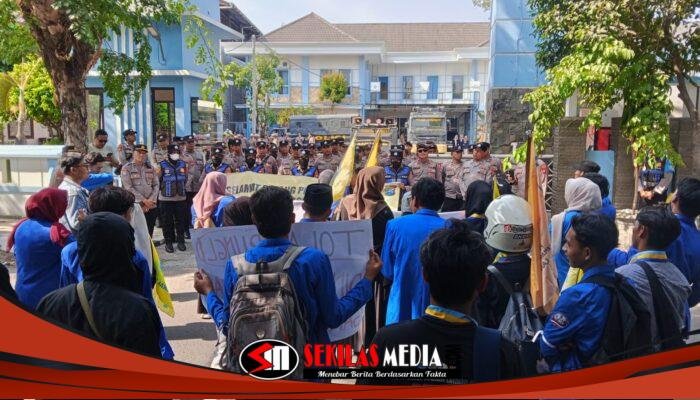 PC PMII Lamongan Demo Disdik, Desak Audit Penyaluran PIP