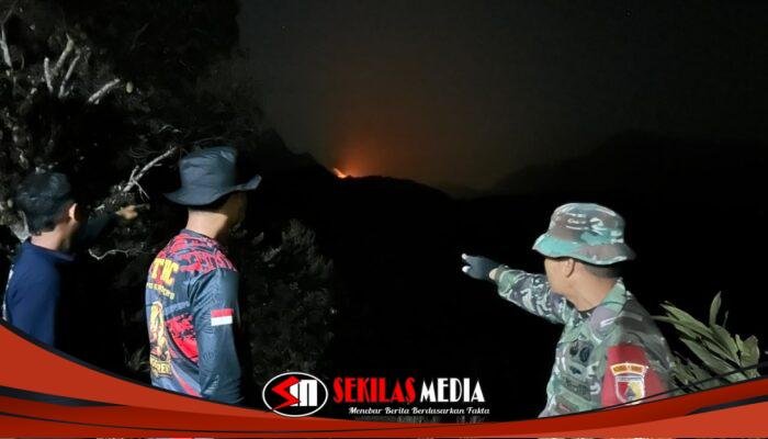 Karhutla Landa Tahura Bukit Watu Jengger, 15 Hektare Lahan di Jatirejo Mojokerto Terbakar