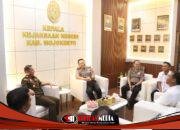 Kapolres Mojokerto Sambangi Kejaksaan dan Pengadilan, Perkuat Sinergi Penegakan Hukum