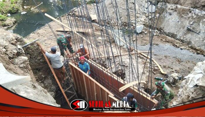 Pembangunan Jembatan Garuda Tahap VII di Kembangringgit Dikebut, Akses Warga Segera Diperkuat