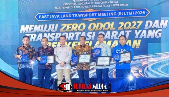 Kota Mojokerto Sabet Dua Penghargaan Transportasi dari Kemenhub RI