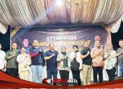 Bupati Maya Hasmita Ucapkan Selamat ke Danyon TP 956/SBA Mayor Inf. B. Anoraga Resmi Naik Pangkat Letkol