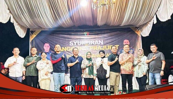 Bupati Maya Hasmita Ucapkan Selamat ke Danyon TP 956/SBA Mayor Inf. B. Anoraga Resmi Naik Pangkat Letkol