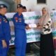 Satpolairud Polresta Sidoarjo Kawal Penyaluran Bansos BMH kepada Da’i dan Guru Ngaji di Desa Pucukan