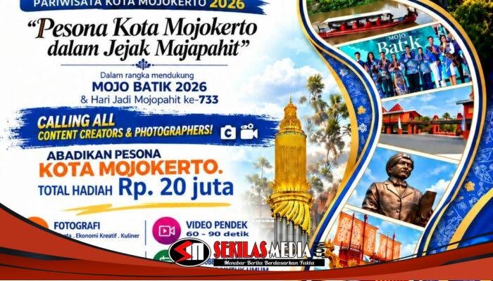 Berhadiah Rp20 Juta, Lomba Foto-Video Ajak Anak Muda Angkat Wisata Mojokerto