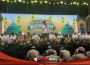 Gresik Bersholawat, Ribuan Warga Panjatkan Doa agar Bencana Segera Berakhir