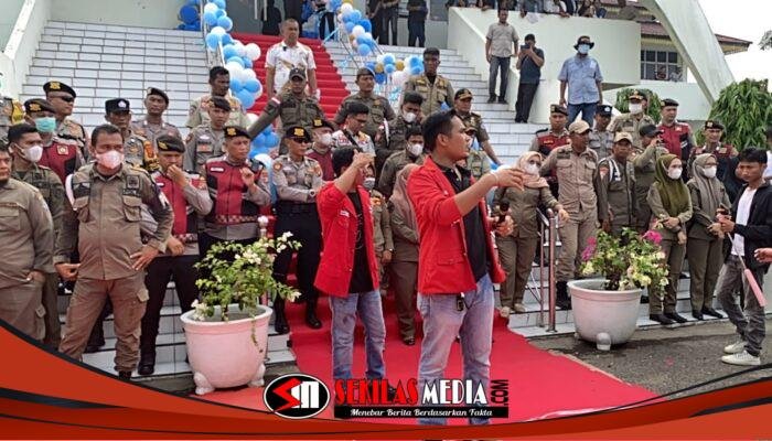 Kado Pahit HUT Pemkab Labuhanbatu ke-81, GMNI, PMII hingga HIMMAH Geruduk Kantor Bupati Soroti Transparansi APBD hingga Beasiswa Mahasiswa
