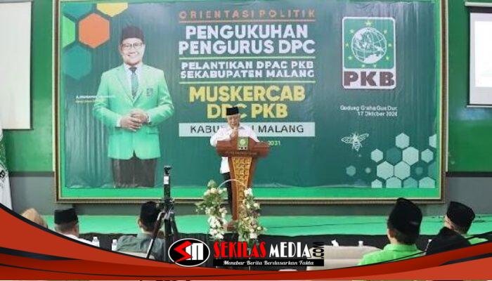 Bupati Malang Tekankan Pengurus PKB Langsung Bekerja Usai Dilantik, Aspirasi Rakyat Jadi Prioritas