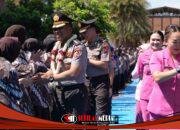 Farewell Parade Pisah Sambut Kapolresta Sidoarjo