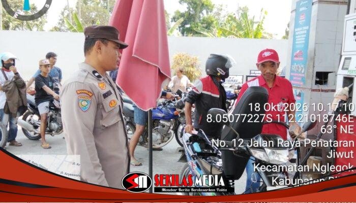 Polres Blitar Kota Imbau Warga Tak Panik, Stok BBM Dipastikan Mencukupi