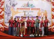 Raih 15 Emas dan 17 Perak, Kota Kediri Juara Umum Kejurprov Wushu