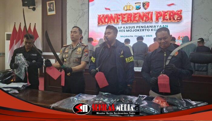 Angkringan di Mojokerto Diguncang Teror, 21 Orang Diamankan, Polisi Bongkar Dugaan Penyerangan Bersenjata