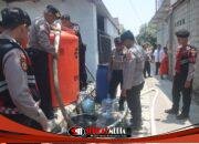 Polres Blitar Kota Salurkan 3.000 Liter Air Bersih