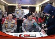 Bukan Sekadar Seremonial Kapolda Sumsel Dan Insan Pers Bukti Komitmen Lewat Tetes Darah