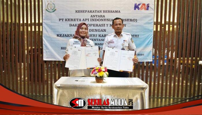 Perkuat Penanganan Hukum DATUN, KAI Daop 7 Madiun Gandeng Kejari Kabupaten Kediri