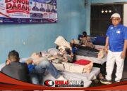 Setetes Darah Sejuta Harapan, Demokrat Purwakarta Gelar Aksi Donor Darah