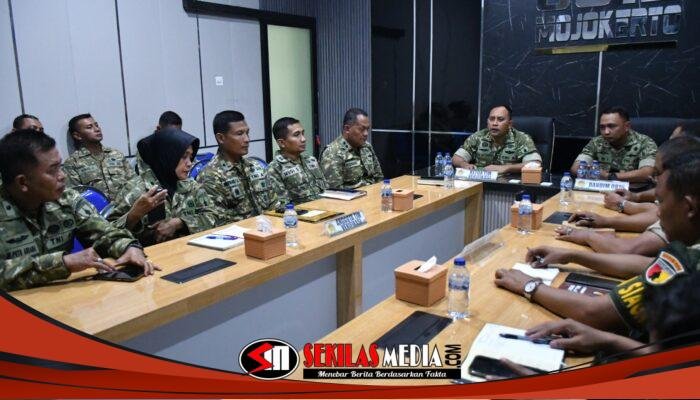 Korem 082/CPYJ Periksa Kesiapan Kodim 0815/Mojokerto Sebelum Pergantian Komandan