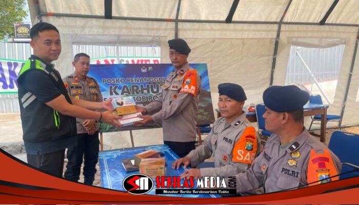Cegah Gangguan Kesehatan Saat Antisipasi Karhutla, Sidokkes Polres Mojokerto Periksa 55 Personel BKO