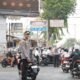 Kapolres Mojokerto Kota Turun ke Jalan Atur Lalu Lintas Pagi di Benteng Pancasila