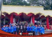 DPD KNPI Labuhanbatu Hadiri Peringatan Sumpah Pemuda di Lapangan Ika Bina Bersama Forkopimda
