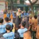 Satlantas Polres Mojokerto Sasar Sekolah dan Sopir Truk dalam Sosialisasi Operasi Patuh Semeru 2026
