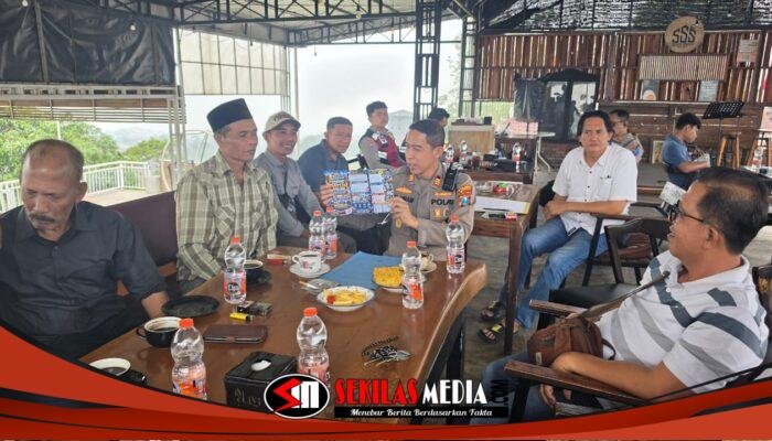 Kapolsek Pacet Rangkul Pengusaha Air Bersih dan Sopir Tangki Bahas Keselamatan Jalan hingga Kamtibmas
