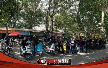 Angkat Potensi Wisata Lokal, Komunitas Jurnalis R2 ‘GARANG’ Gelar Riding Wisata Ceria di Kota Kediri